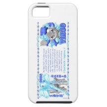 Valxart's 1973 Zodiac water Bull born Virgo iPhone 5 Case