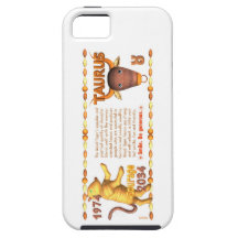 Valxart's 1974 WoodTiger  zodiac born Capricorn iPhone 5 Cover