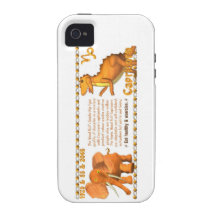 Valxart's 1985 zodiac wood bull born Capricorn iPhone 4 Covers
