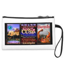 Valxart's Libra Scorpio cusp Wristlet Clutches
