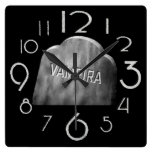 Vampira Plan 9 From Outer Space Square Wallclock