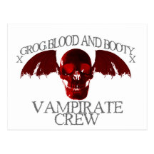 Vampirate Crew Postcards