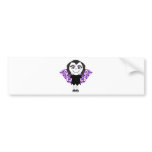 Vampire Angel Girl Tribal Wings bumper stickers