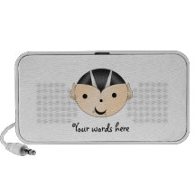Vampire boy travel speaker
