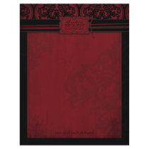 Vampire Bride Letter Head Letterhead Design