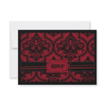 Vampire Bride RSVP Card B Personalized Invite