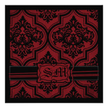 Vampire Bride Wedding Invite Square