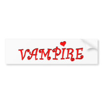 vampire bumper stickers
