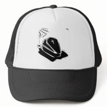 Vampire Casket Mesh Hats