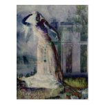 Vampire Dancing at Halloween Post Card