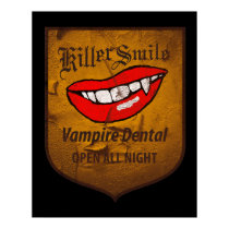 Vampire dentaire affiches