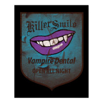 Vampire dentaire affiches