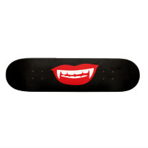 Vampire Fangs Skate Board Deck