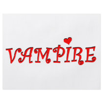 vampire personalized flyer