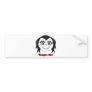 Vampire Girl Bumper Sticker