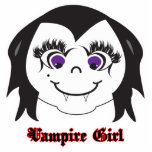 Vampire Girl Cut Outs
