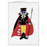 Vampire Guardian Nutcracker Greeting Card
