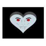 Vampire Heart Face Postcards