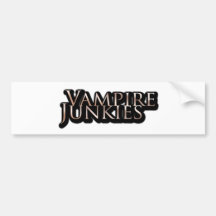 Vampire Junkies - Schriftzug Autoaufkleber