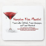 Vampire Kiss Martini Drink Recipe mousepads