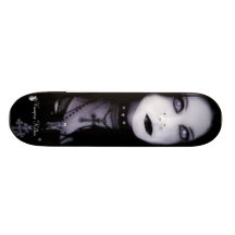 Vampire Kitten - Goth Girl Skate Board Decks