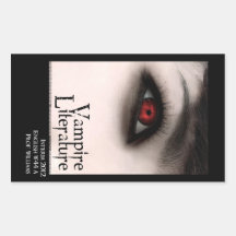 Vampire Literature Sticker