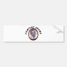 Vampire Obama Bumper Sticker