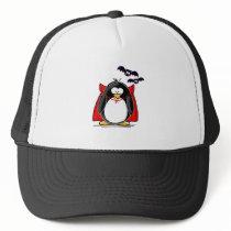 Vampire Penguin Trucker Hat