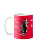 Vampire Penguin: I do not partake...of Fish! Mugs