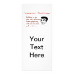 Vampire Problems Rack Card rack cards