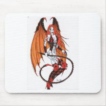 Vampire rouge mousepad