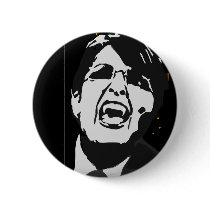 Vampire Sarah Palin Pin