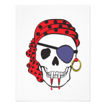 Vampire Skull Invitation