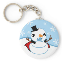 Vampire Snowman Keychains