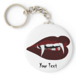 Vampire teeth key chains