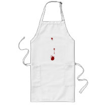 Vampire, werewolf, cannibal blood drips apron
