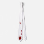 Vampire, werewolf, cannibal blood drips custom ties