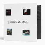 Vampires Rock Binder