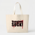 Vampires SUCK 2 Canvas Bag
