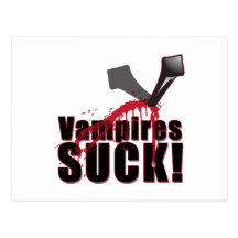 Vampires SUCK 4 Postcard