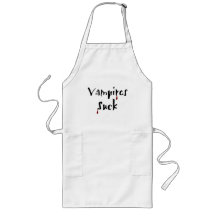 Vampires Suck Apron