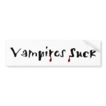 Vampires Suck Bumper Sticker