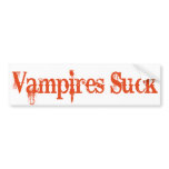 Vampires Suck Bumper Sticker
