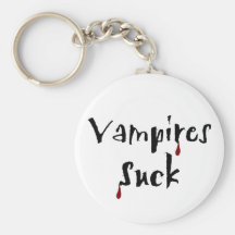 Vampires Suck Keychain