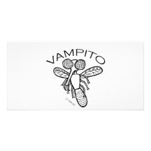 Vampito Custom Photo Card