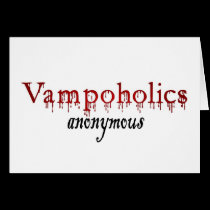 Vampoholics anonymous cards