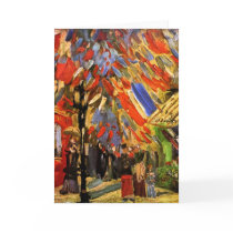 Van Gogh 14th Of July Celebration In Paris Greeting Card