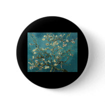 Van Gogh Almond Branches in Bloom Pinback Buttons
