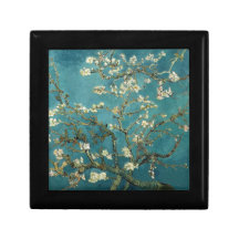 Van Gogh Almond Branches In Bloom Keepsake Boxes