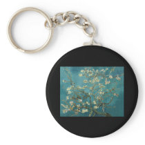 Van Gogh Almond Branches in Bloom Keychains